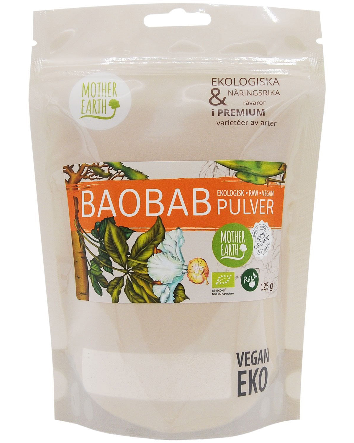 Baobabpulver