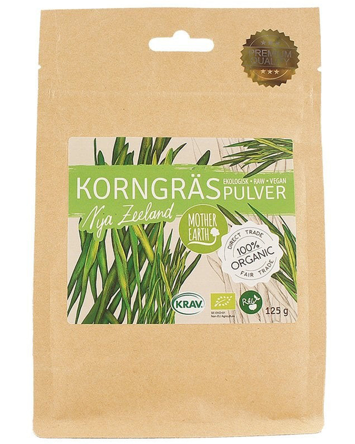 Korngräspulver